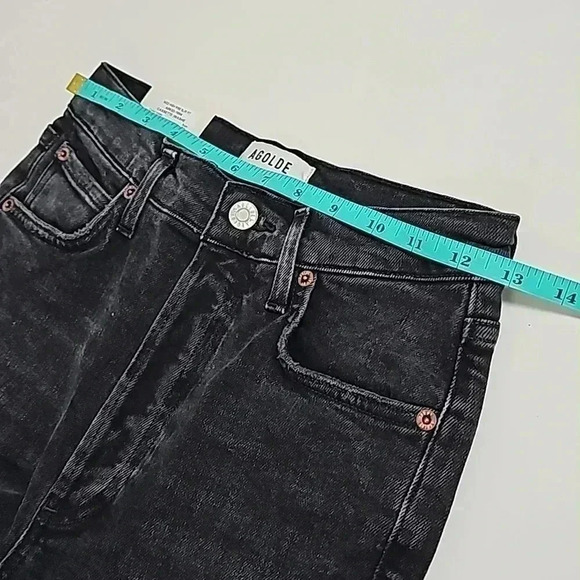 AGOLDE Nico High Rise Slim Fit Jeans Cassette Wash - Picture 6 of 12